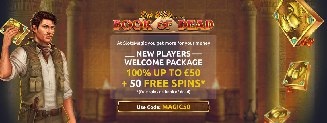 slotsmagic rich wilde book of dead
