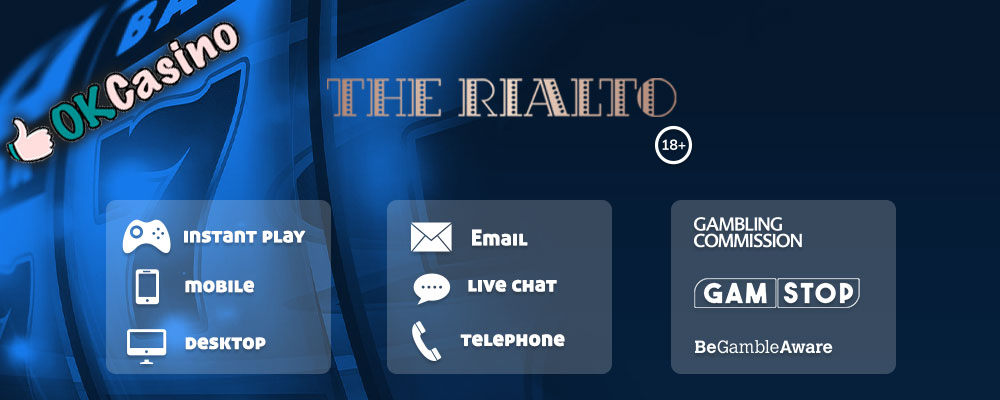 The Rialto Casino info panel